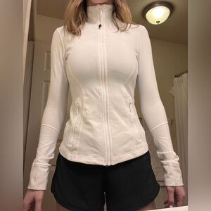 Lululemon Define Luon Jacket White Size 8